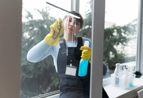 Nettoyage de vitres intérieures et extérieures à Saint-Jean-d'Assé
